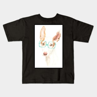 MJ Ibizan Hound Kids T-Shirt